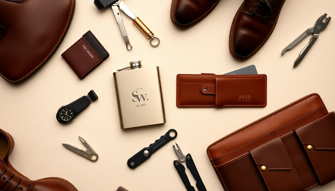 Shop for unique and personalized cheap groomsmen gifts like flasks and wallets for your wedding party.