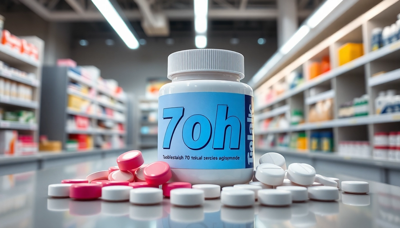 Showcasing Bulk 7oh tablets in a sleek packaging, highlighting quality and reliability.