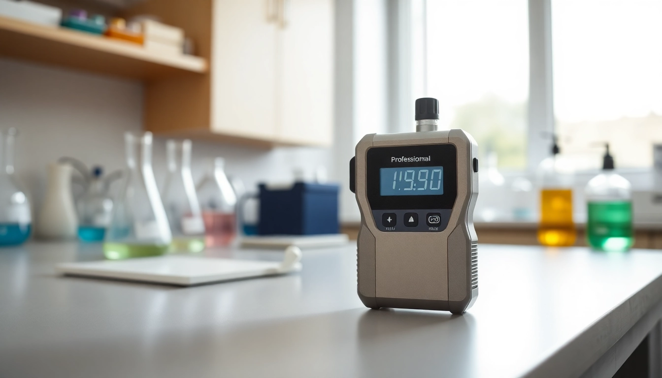 Monitor hydrogen sulfide levels with an advanced Hydrogen Sulfide detector in a laboratory setting.