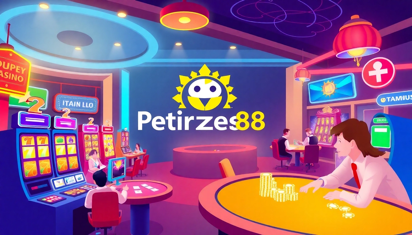 Join the excitement at Petirzeus88 with vibrant online casino games featuring thrilling slots and poker.