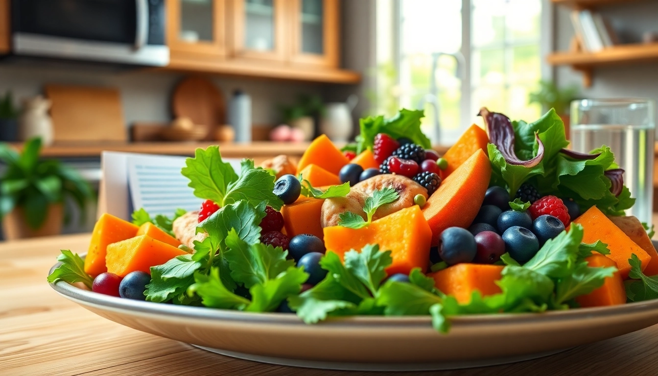 Create a balanced 7-day diet plan for Hashimoto's disease featuring colorful healthy meals.