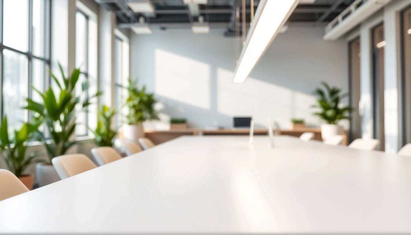 Highlighting LED Linear Light installation in a modern office environment for enhanced productivity.