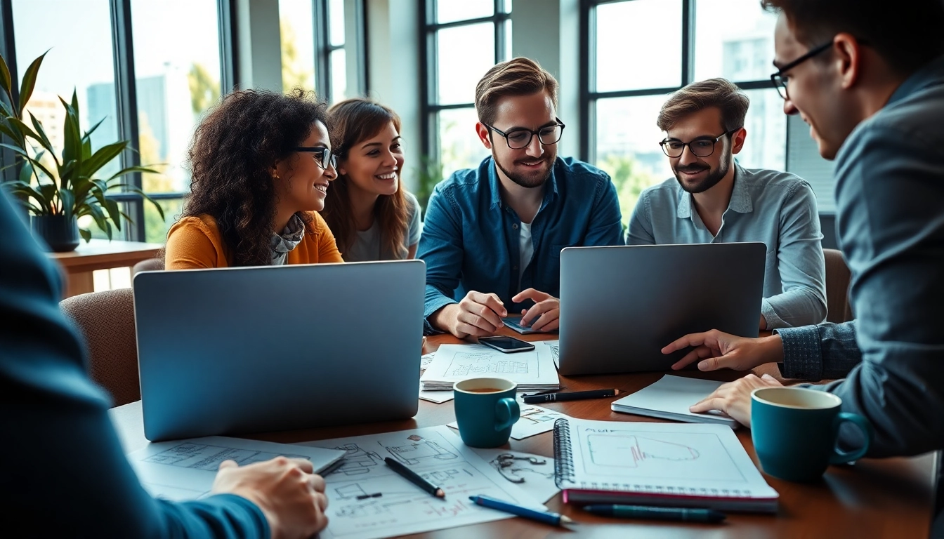 Showcasing website design in kansas city through collaborative digital workspace.